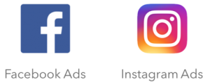 facebook instagram ads logos