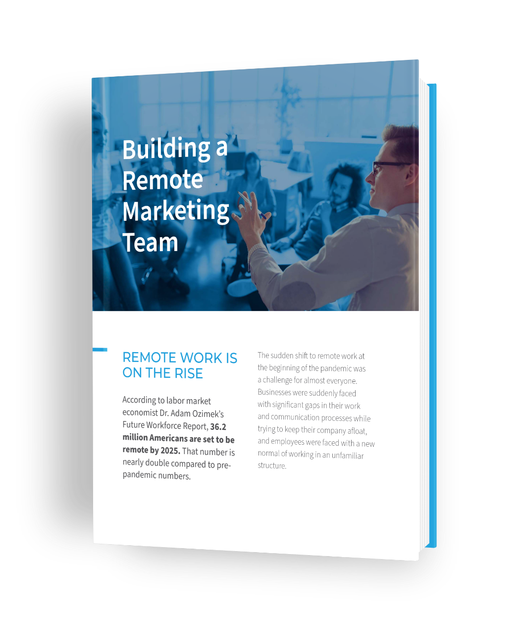 Build a Successful Remote Marketing Team 3d Book