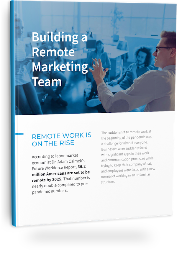Build a Remote Marketing Team Ebook