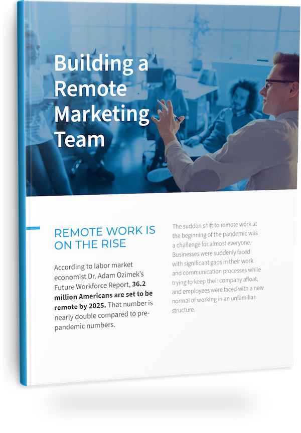 Build a Remote Marketing Team Ebook