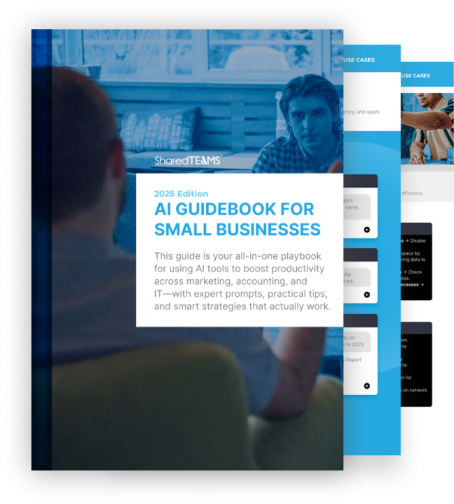 AI guidebook mockup